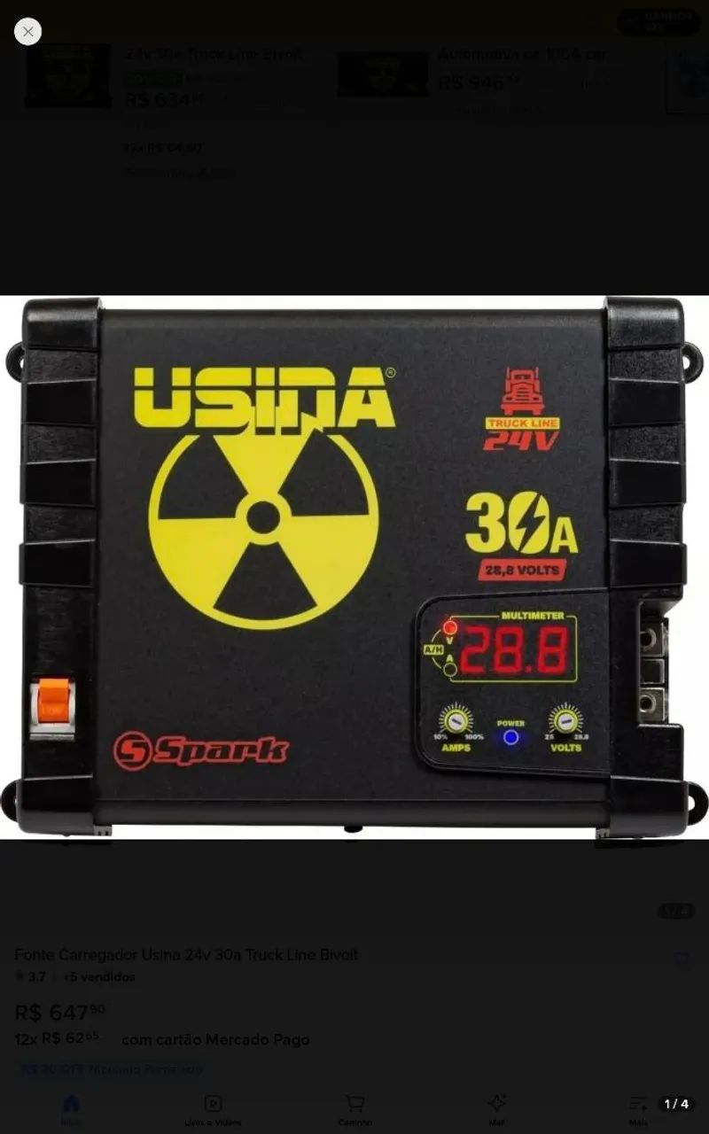 Vendo usina