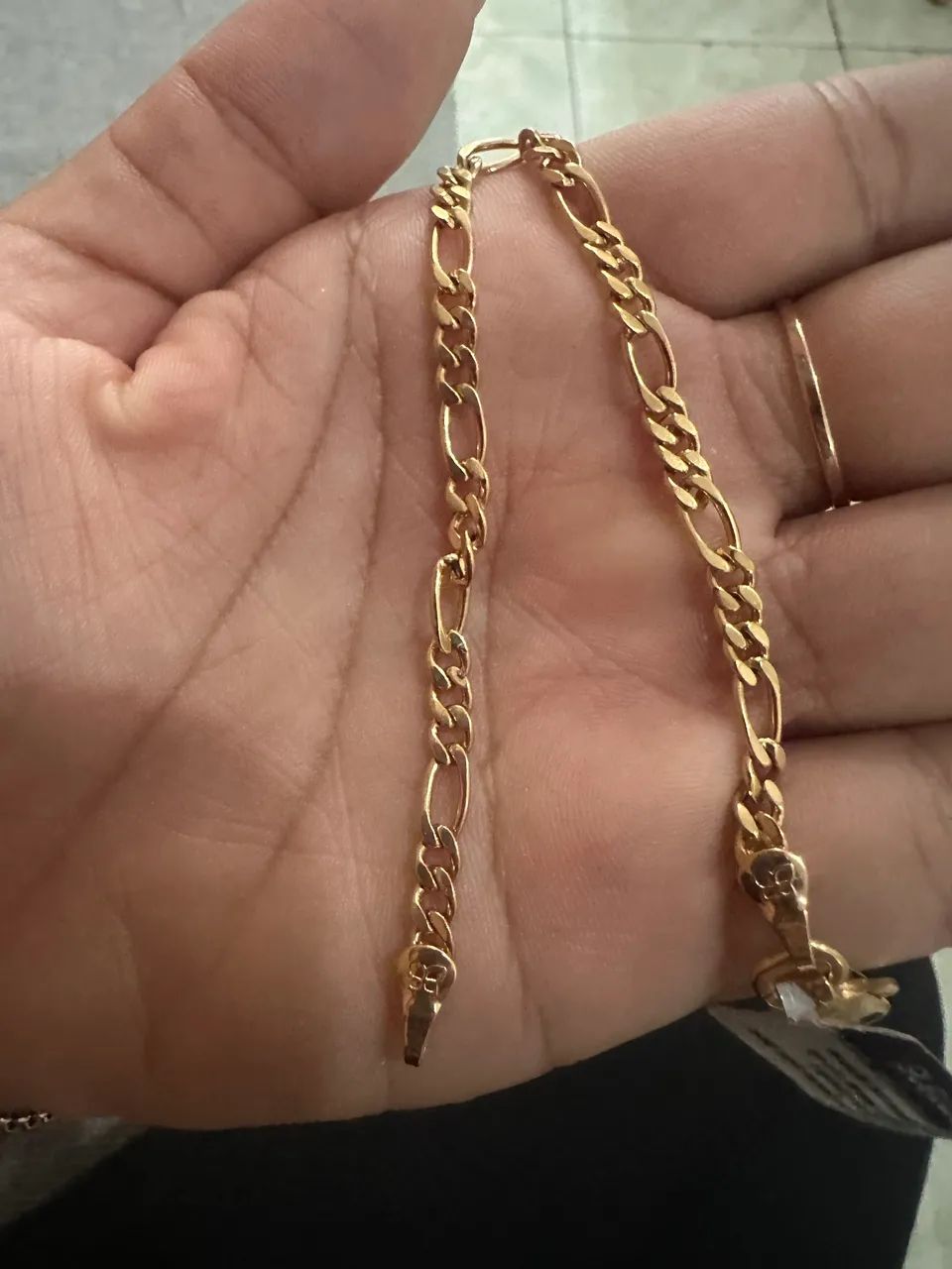 Vendo pulseira de ouro masculina  - Foto 2