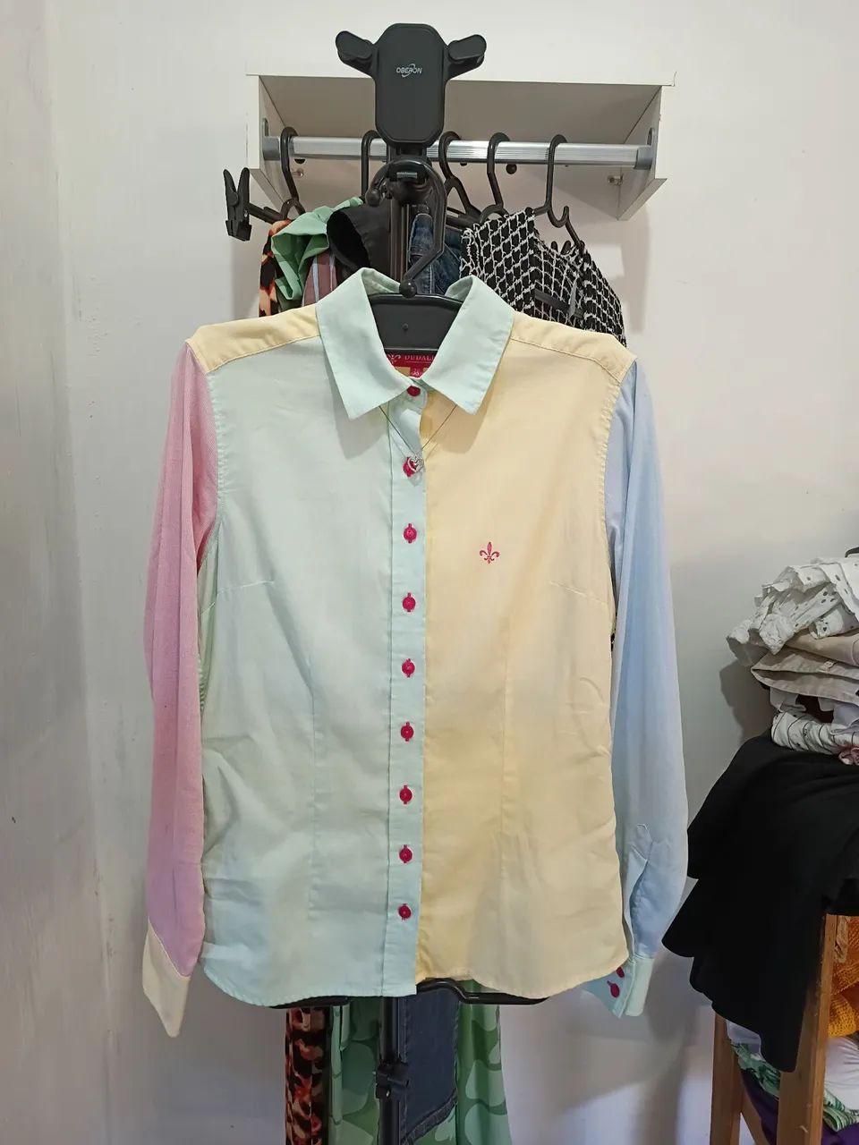 Camisa Dudalina Tam 38 algodão egípcio  - Foto 3