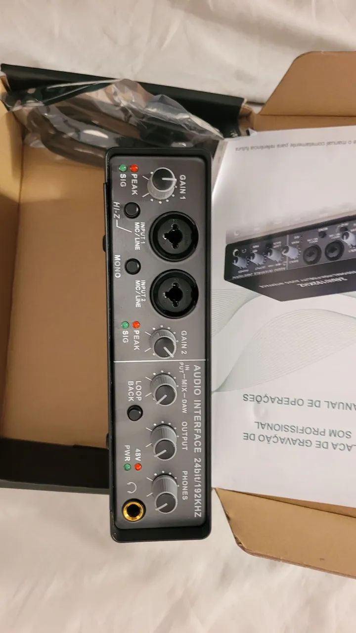 Interface áudio 24bit 192khz teyun - Foto 2