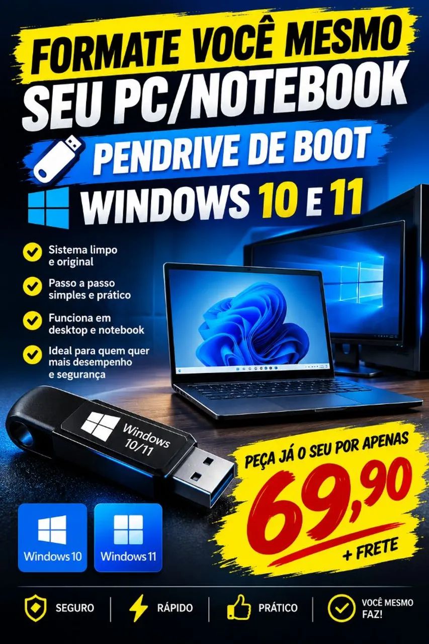 Pen drive bootavel