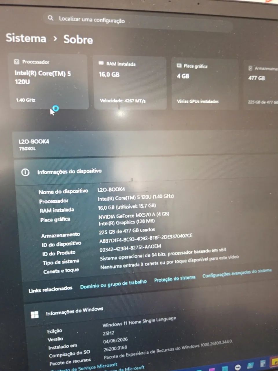Notebook Samsung Galaxy Book 4 - Foto 3