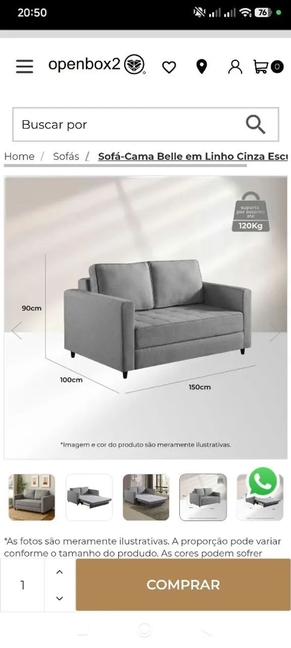 Sofá cama - Foto 3