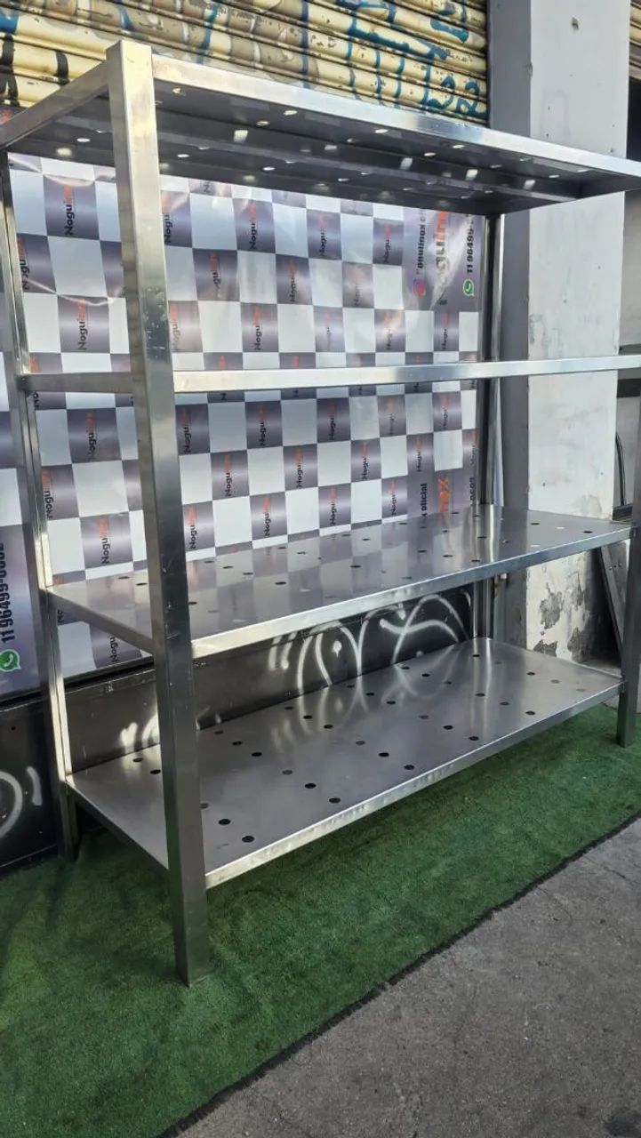Prateleira industrial inox  - Foto 2