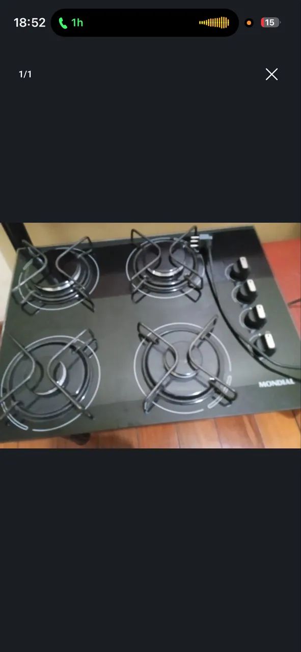 Fogão de bancada 