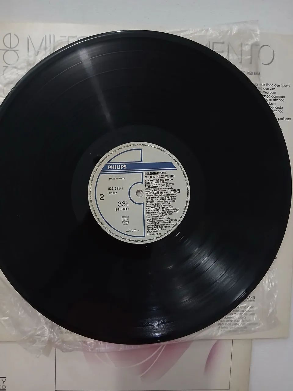 Lp personalidade Milton Nascimento usado  - Foto 4