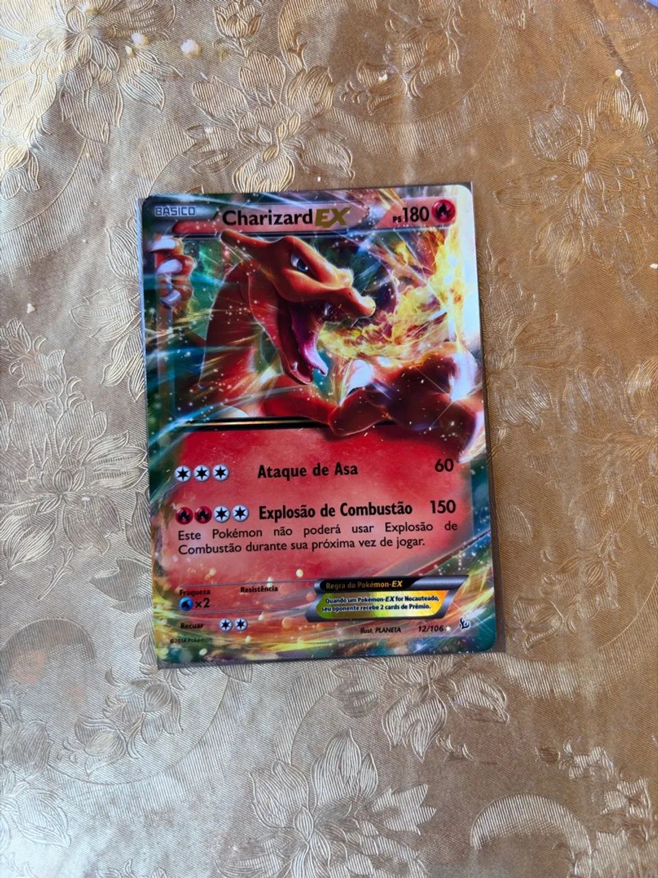 Carta pokémon Charizard EX (MP conditon)