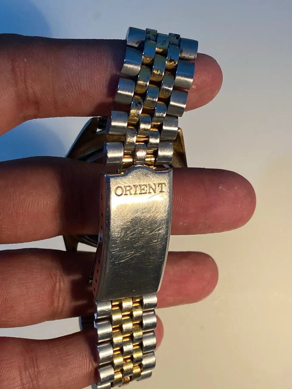 Orient duas janelas bezel canelado - Foto 4