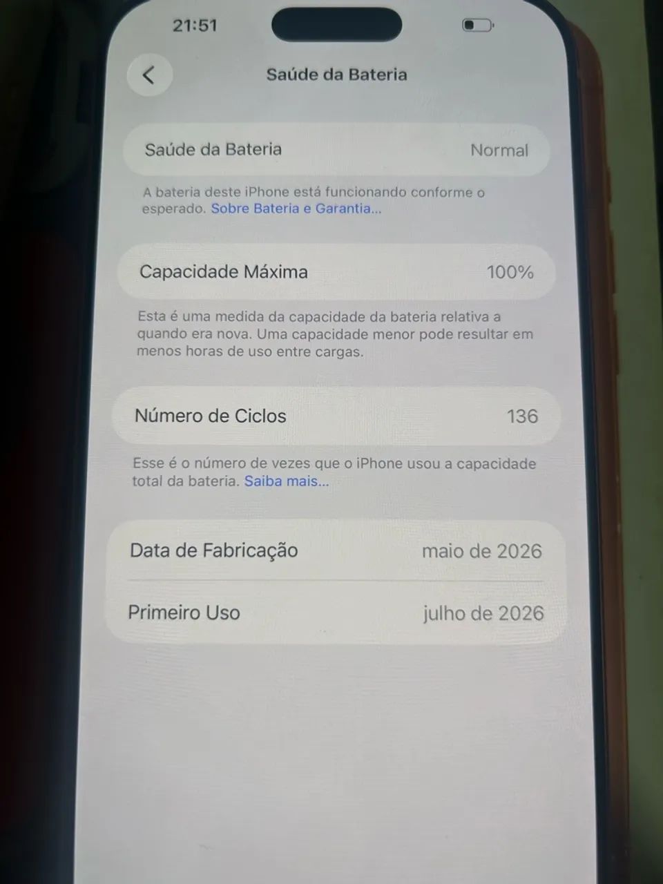 Iphone 17 pro max 256GB 100% bateria  - Foto 3