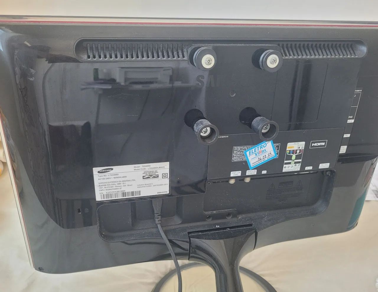 TV Samsung 22 polegadas em perfeito estado - Foto 4