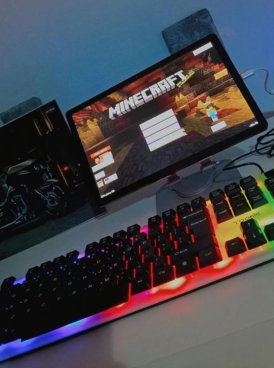 Teclado e mouse gamer  - Foto 4