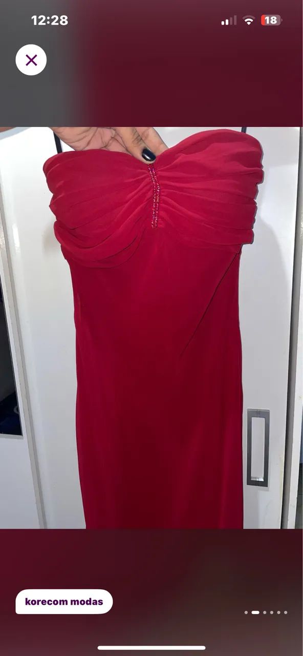 VESTIDO DE FESTA PP - Foto 3