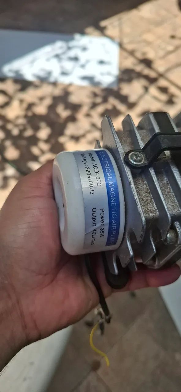 Compressor De Ar Yuting Aco-001 20 L/min 220v - Foto 3
