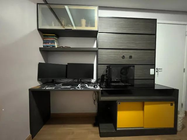 Rack com painel planejado