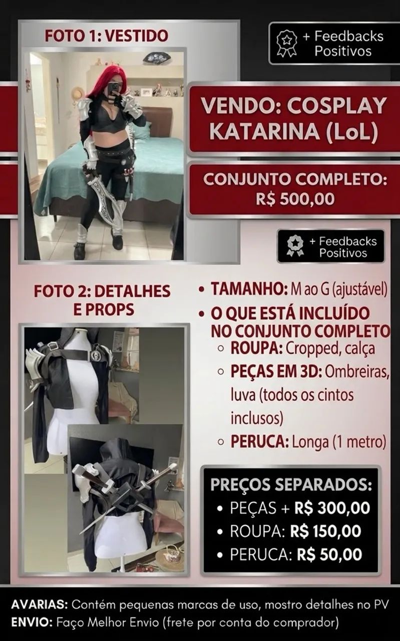 Katarina lol reservado 