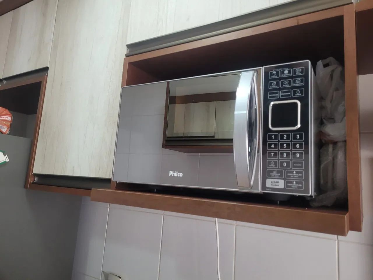 Microondas Philco espelhado em ótimo estado