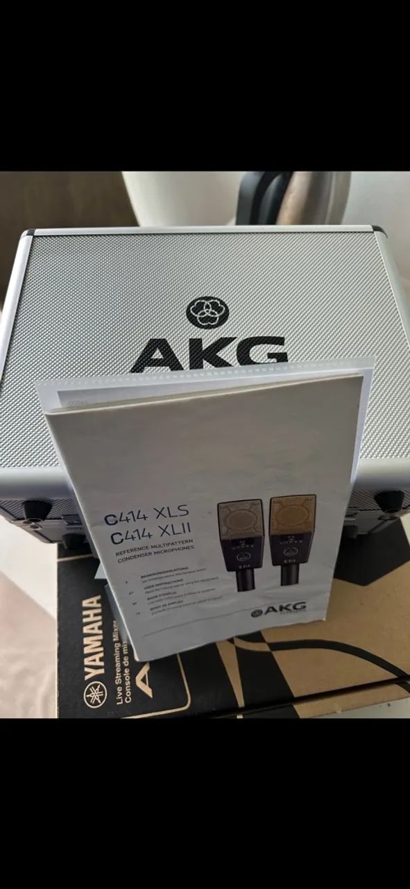 Microfone condensador AKG c414 xlii  - Foto 5
