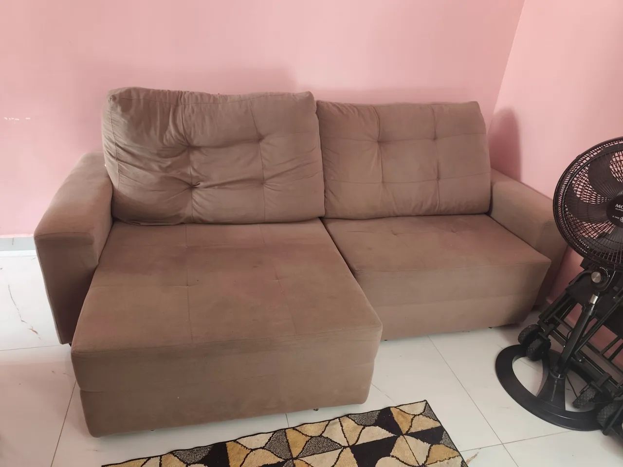Sofá cama Retrátil e inclinável  - Foto 4