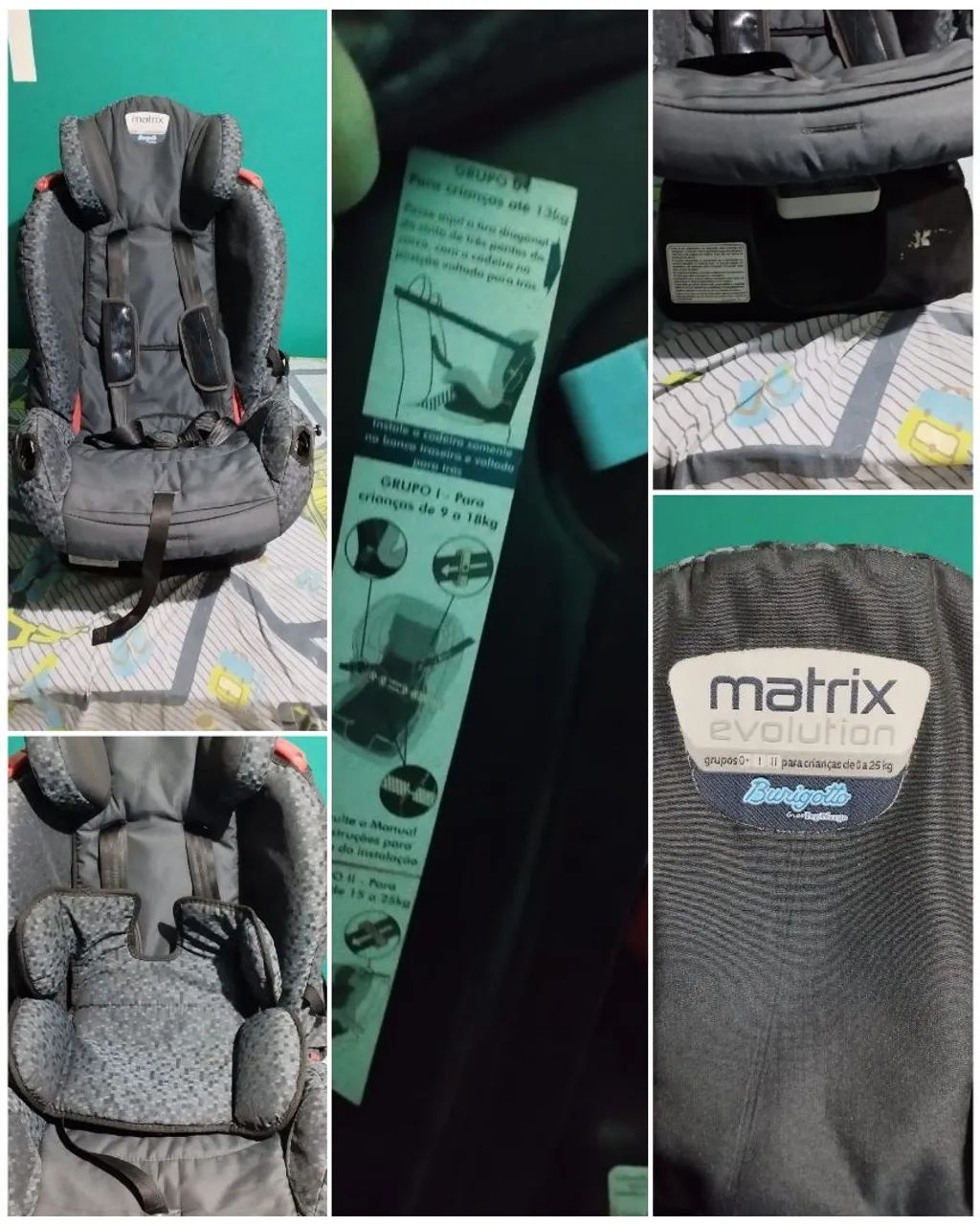 Cadeirinha Matrix Evolution Burigotto  - Foto 6