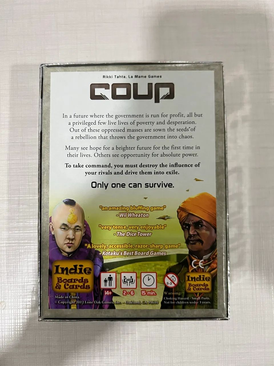 Coup - Board Game - Foto 2