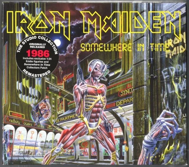 Iron Maiden CD BoxSet The Studio Collection Somewhere in Time - Importado "Lacrado" - Foto 2
