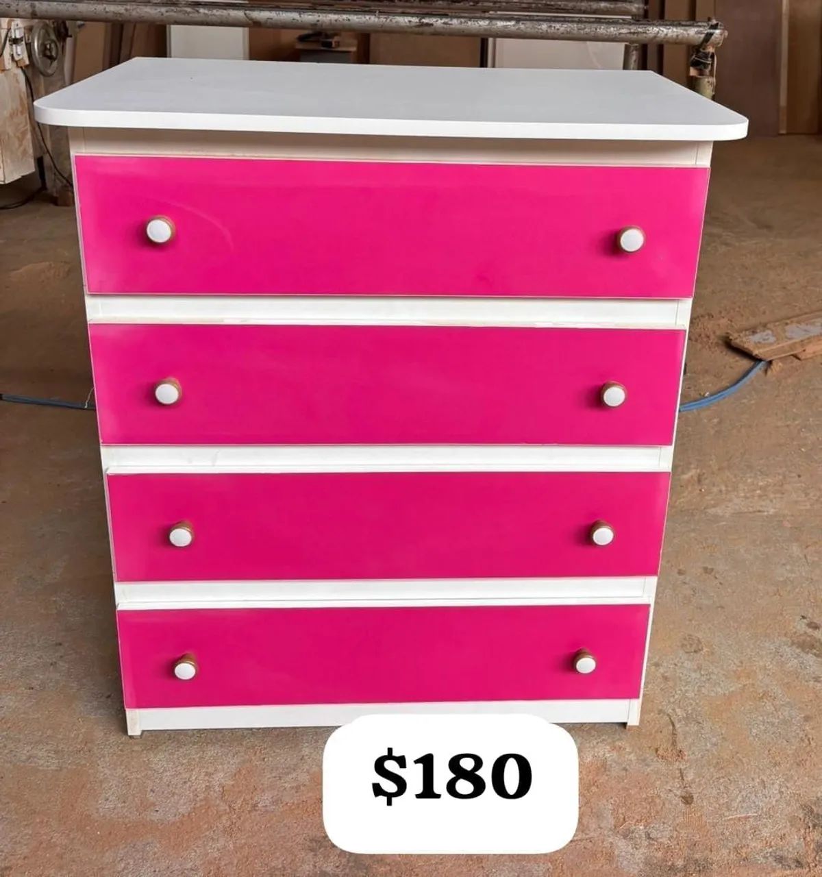 Cômoda MDF de 4 gavetas - Foto 2