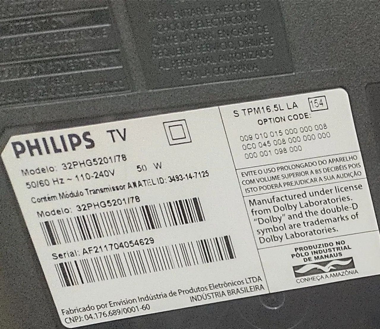 TV Philips 32 Polegadas - Modelo 32PHG5201/78 - Controle Remoto Incluso  - Foto 2