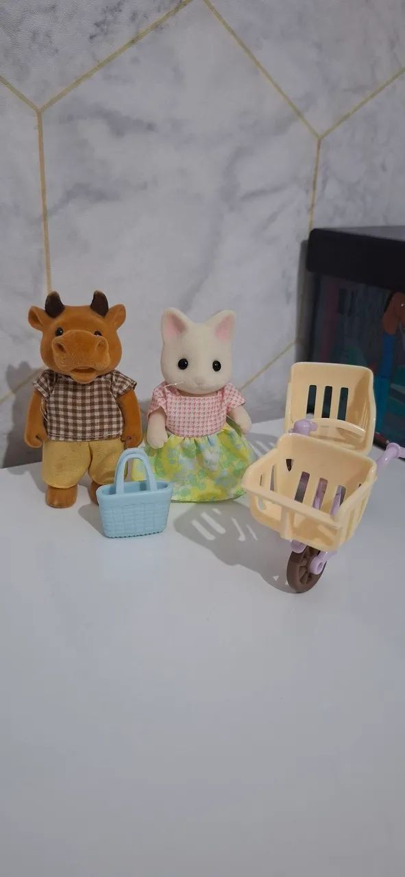 Dupla sylvanian families forest families 