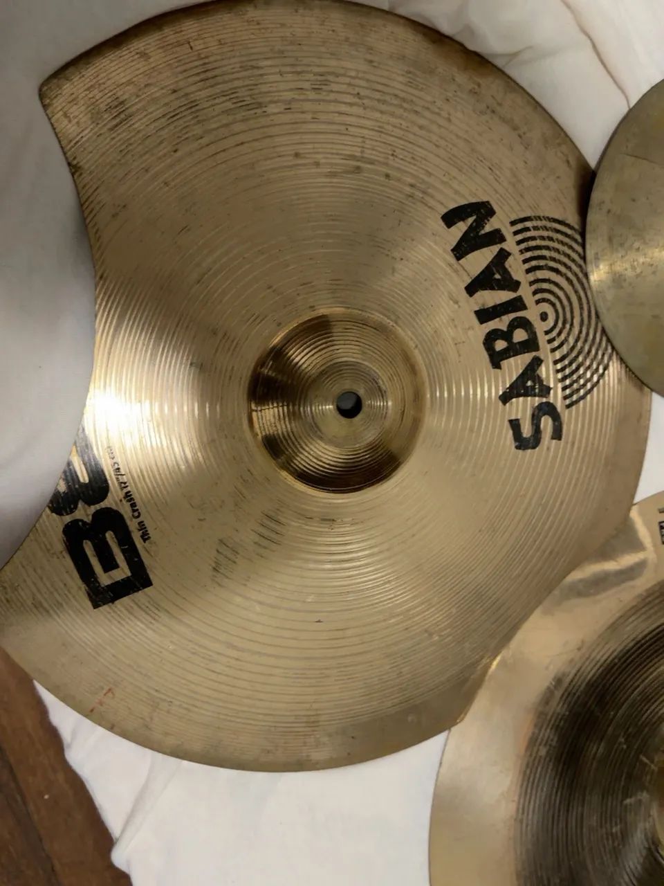 Kit 4 pratos de bateria para efeitos/stack - com avarias - Foto 2