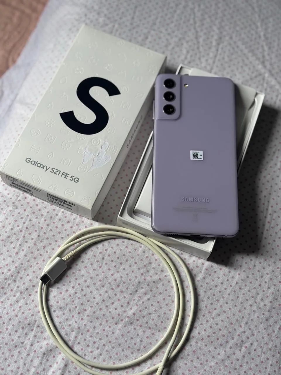 Samsung S21 FE lilás  - Foto 4