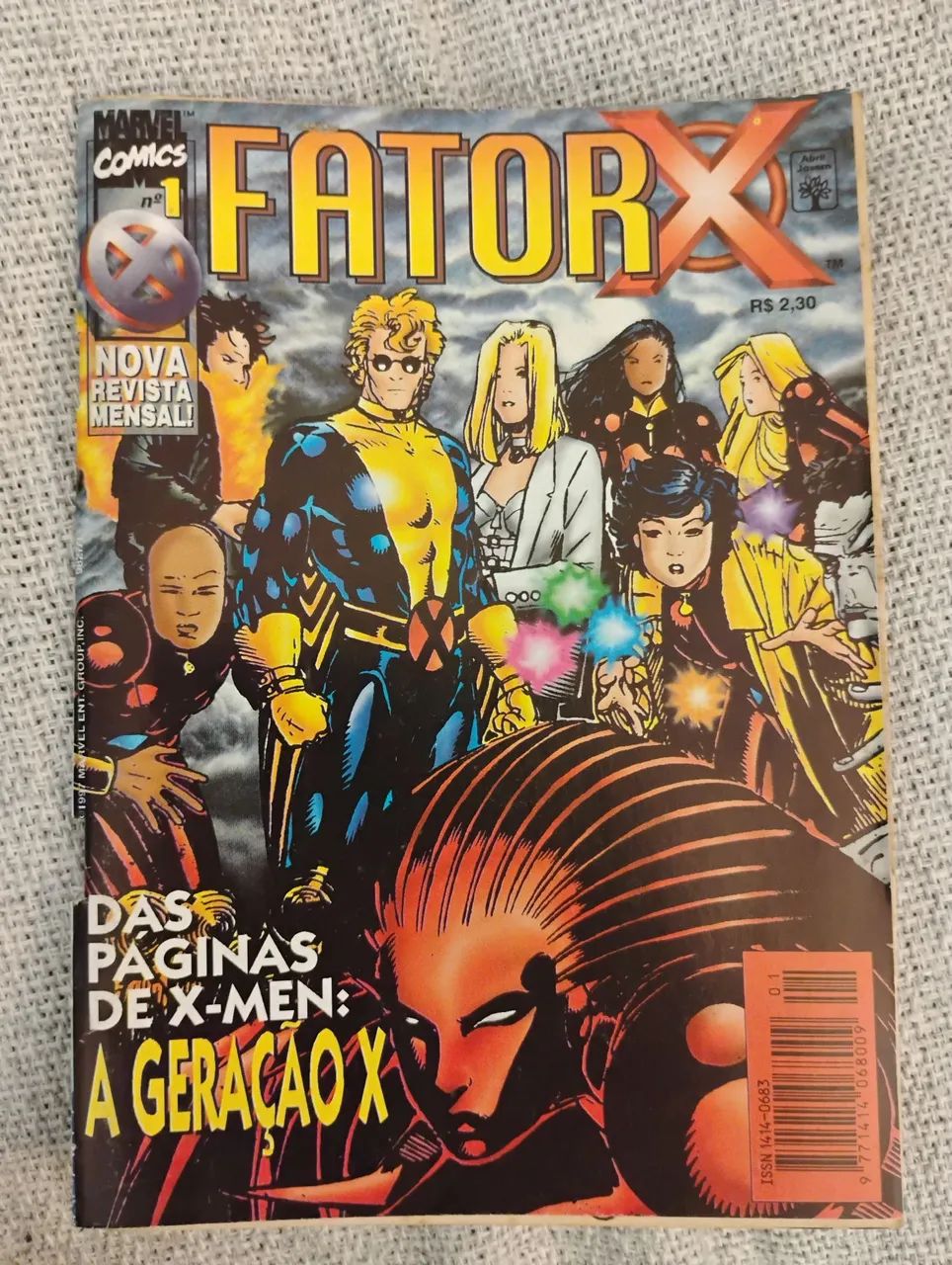 FATOR X n°1 (03/1997) ABRIL 