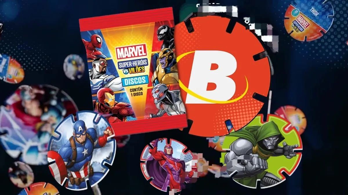 Discos Marvel Super-Heróis vs. Vilões