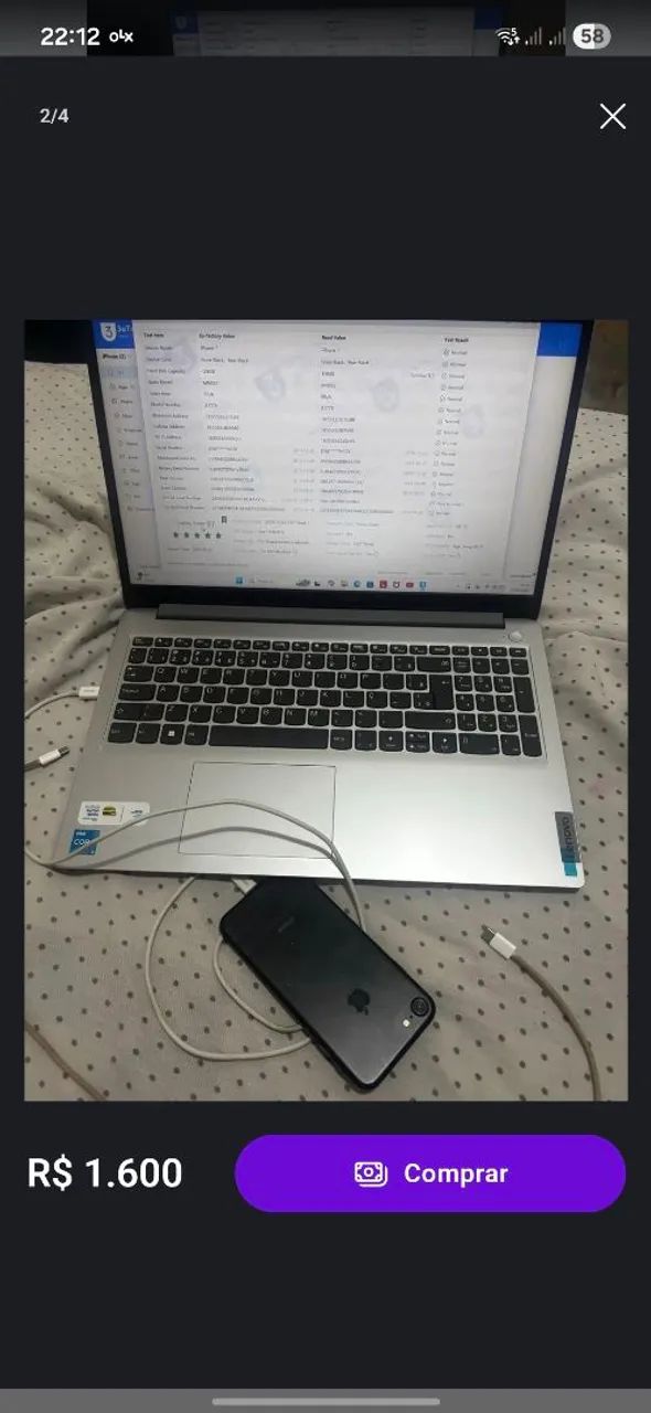 NOTEBOOK LENOVO