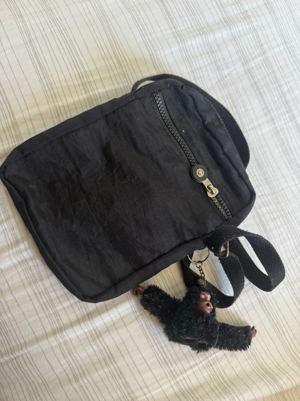Bolsa preta kipling de ombro - Foto 2