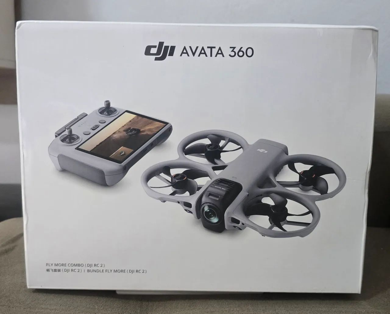 DRONE DJI AVATA 360 FLY MORE COMBO CONTROLE COM TELA NOVO, LACRADO À PRONTA ENTREGA - Foto 3