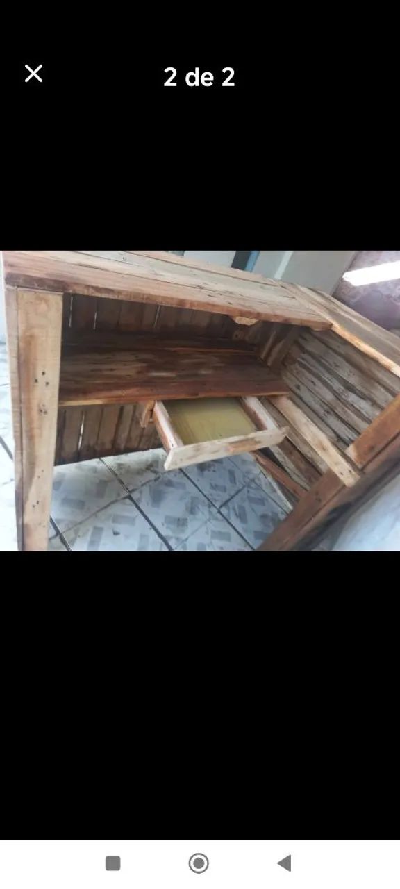 Vendo balcão em paletes  - Foto 6