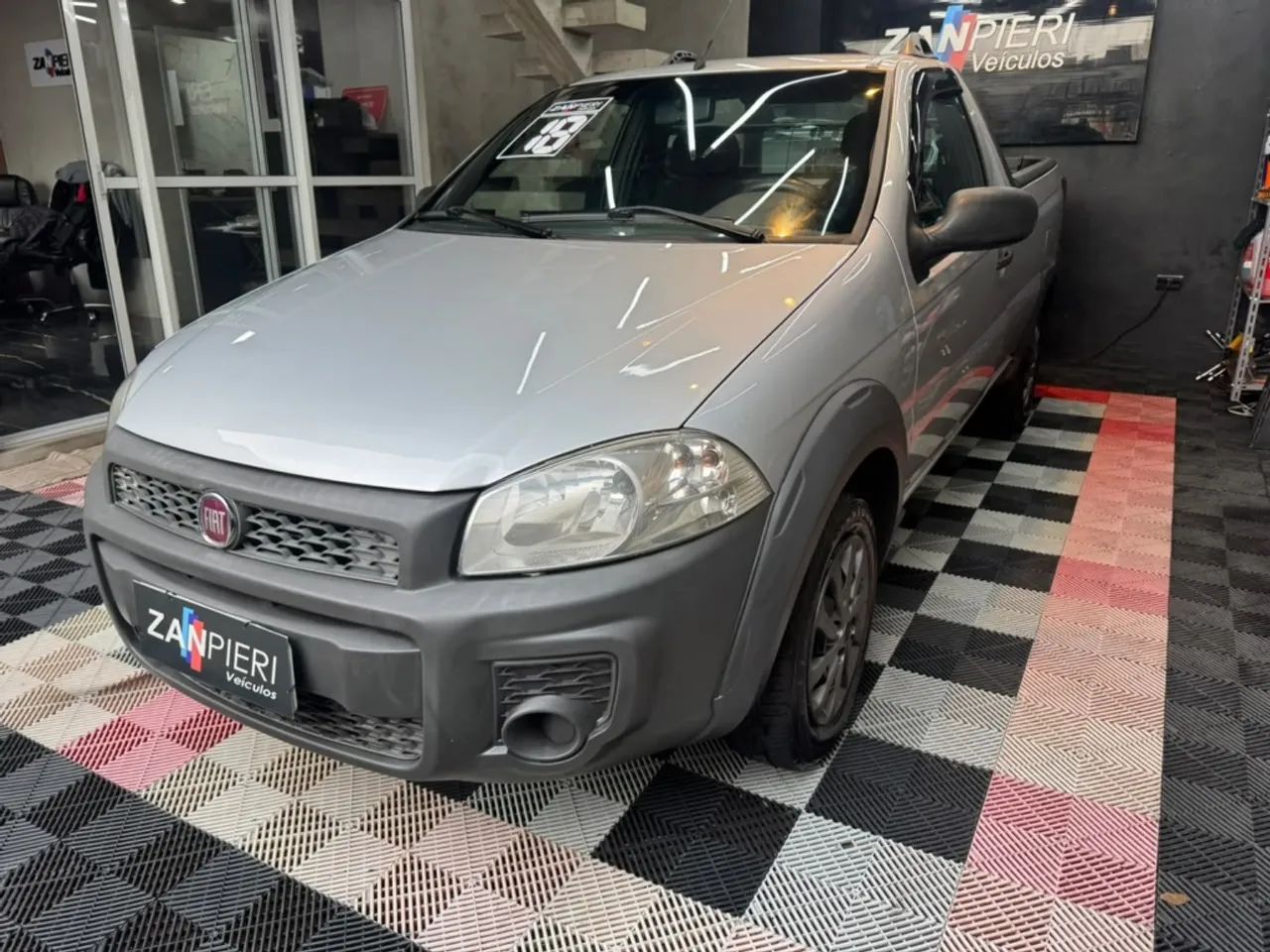 Fiat Strada Working Hard 1.4 Fire Flex 8V CS 2018 - Foto 3
