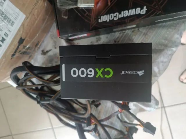  Fonte Corsair CX600W Original - Funcionando 100% - Foto 3