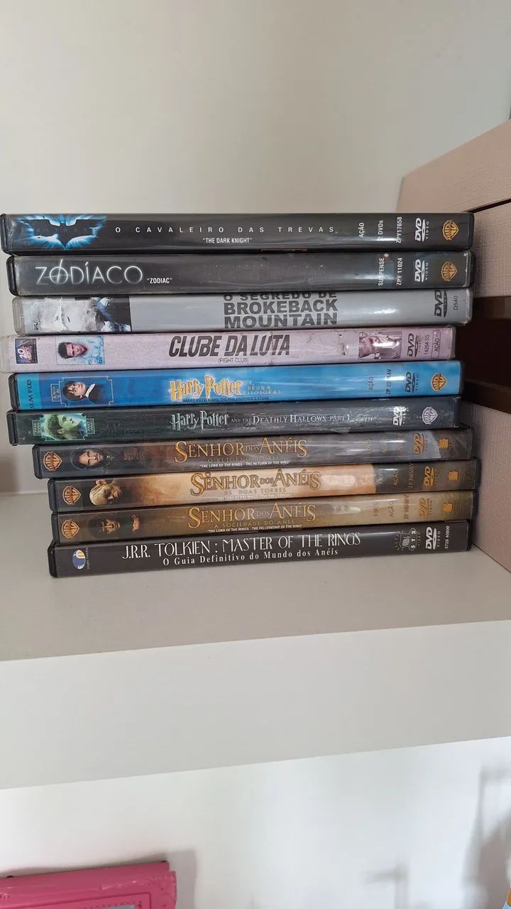 Vendo DVDs filmes