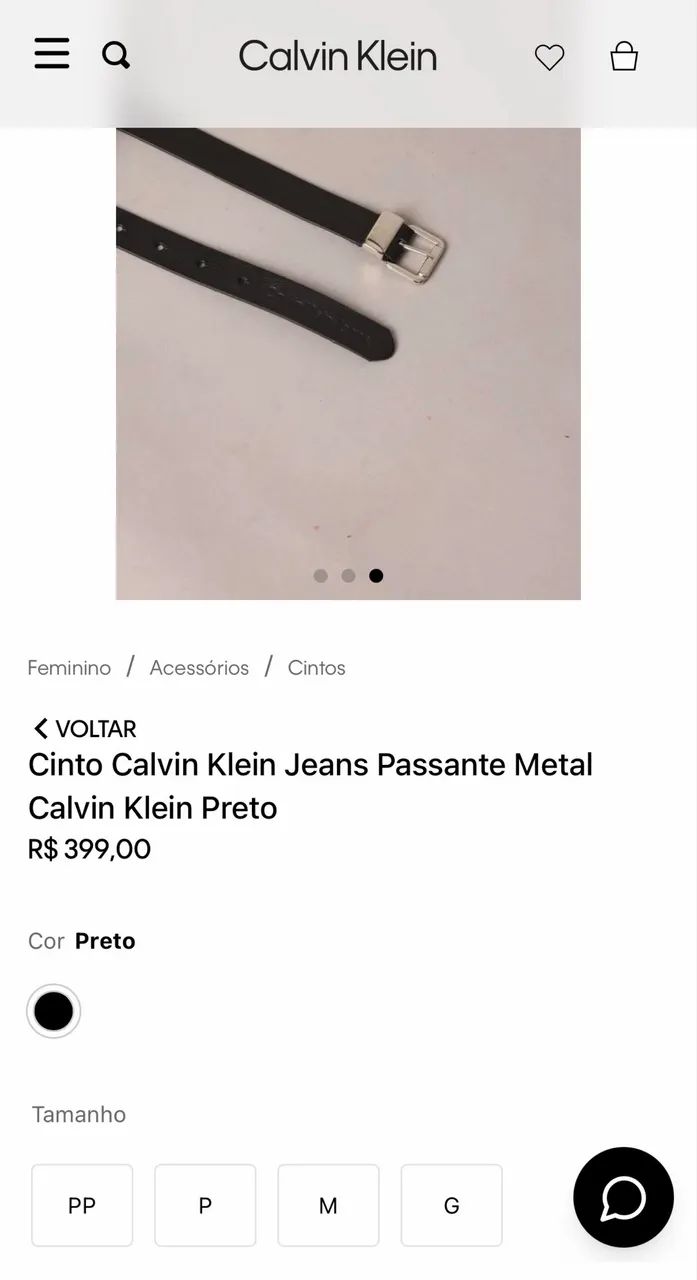Cinto Calvin Klein  - Foto 5