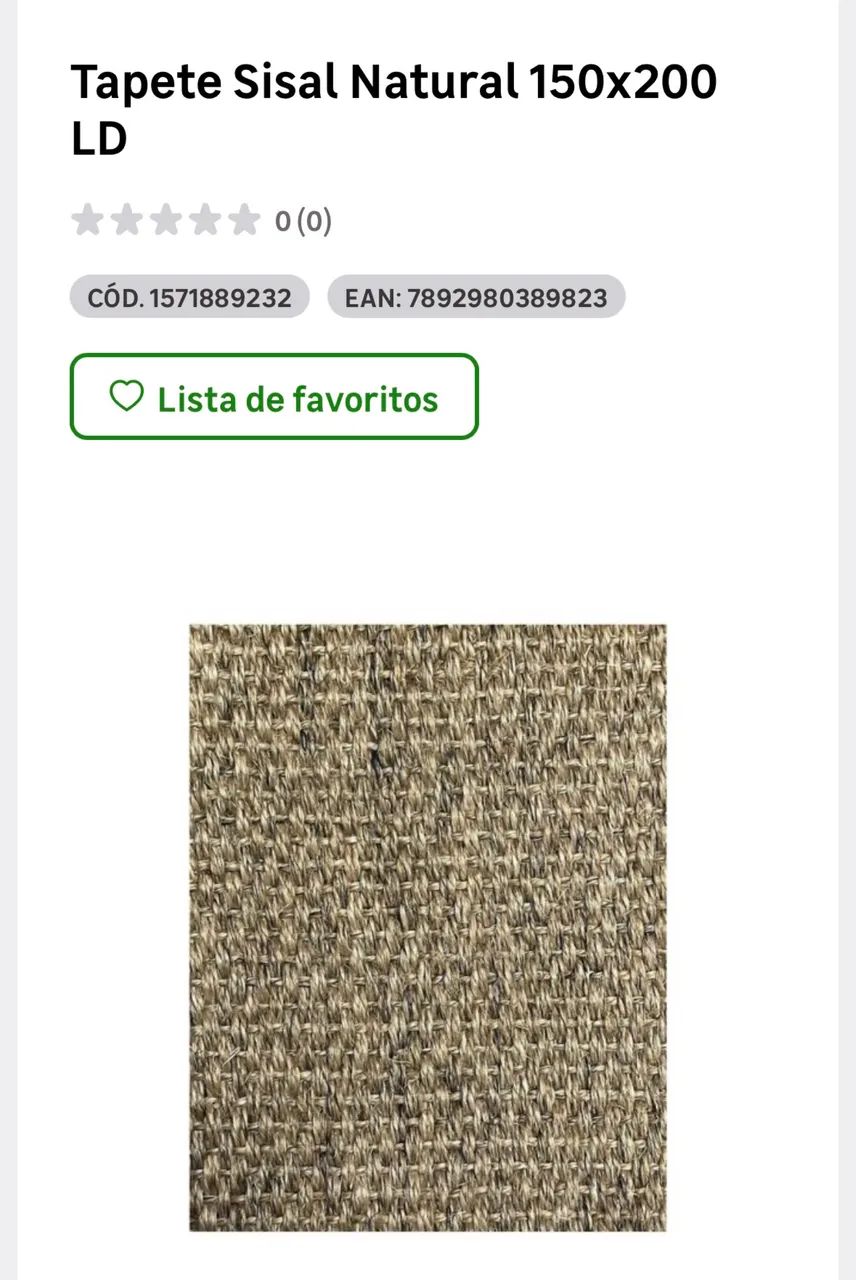 Tapete para sala ou quarto ( VALE A PENA )