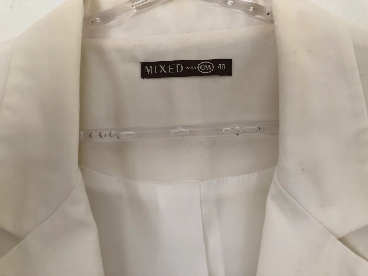 Blazer Mixed Para C&A Branco - Foto 2