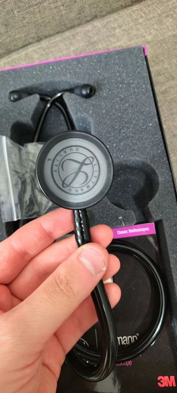 Estetoscópio Littmann Classic III Black - Foto 2