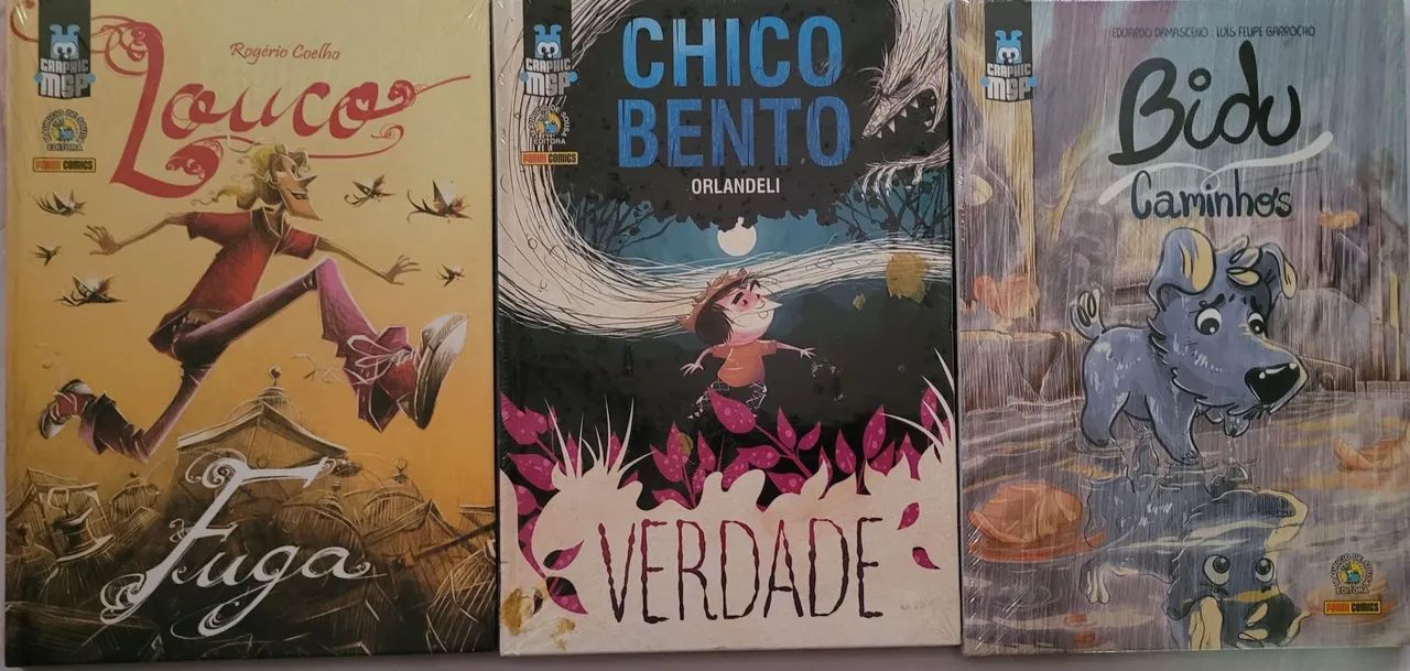 Livro Graphic MSP capa dura 70 cada