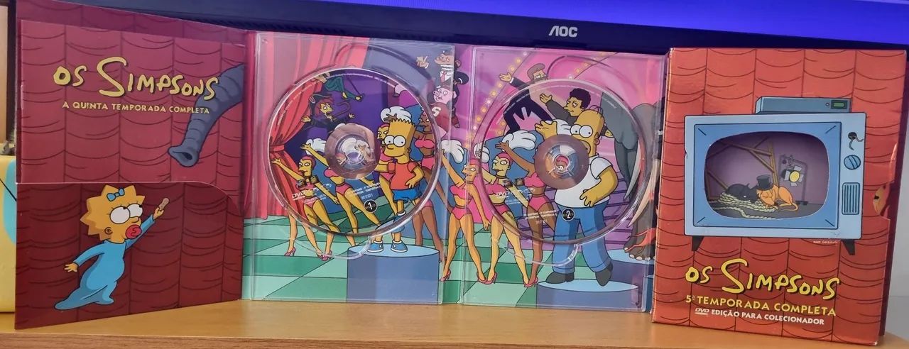 DVD SIMPSONS ORIGINAL 5° TEMPORADA  - Foto 3