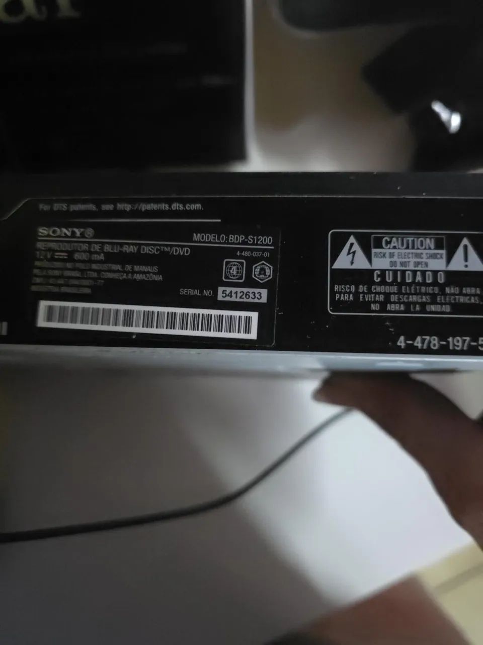 Vendo Blu-Ray Original Sony BDP-S1200 - Foto 2