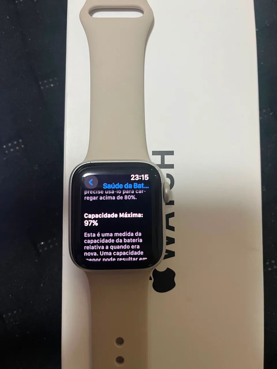 Apple watch SE 40mm prata  - Foto 3