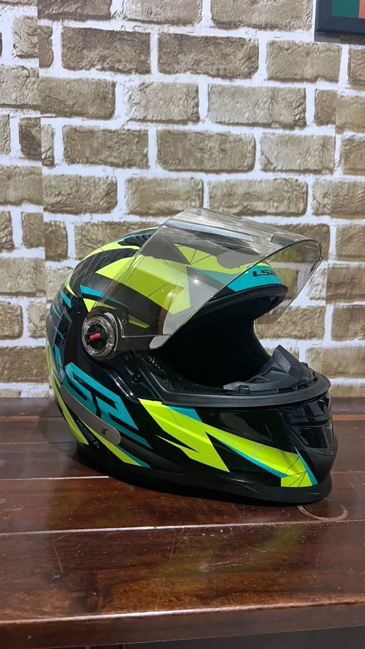 Capacete ls2 draze verde  - Foto 2