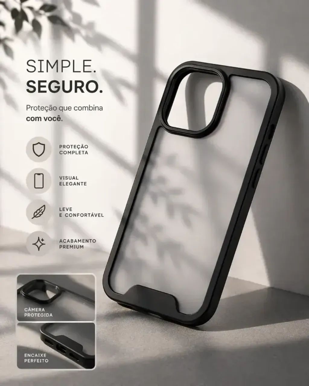 Capinha Para Iphone 11/13/14/15/16/PRO