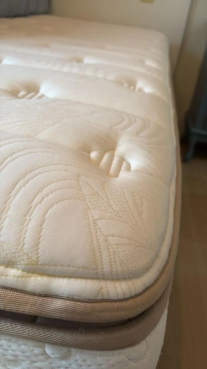 Cama Box QUEEN + Colchão (Semi-Nova) - Foto 4